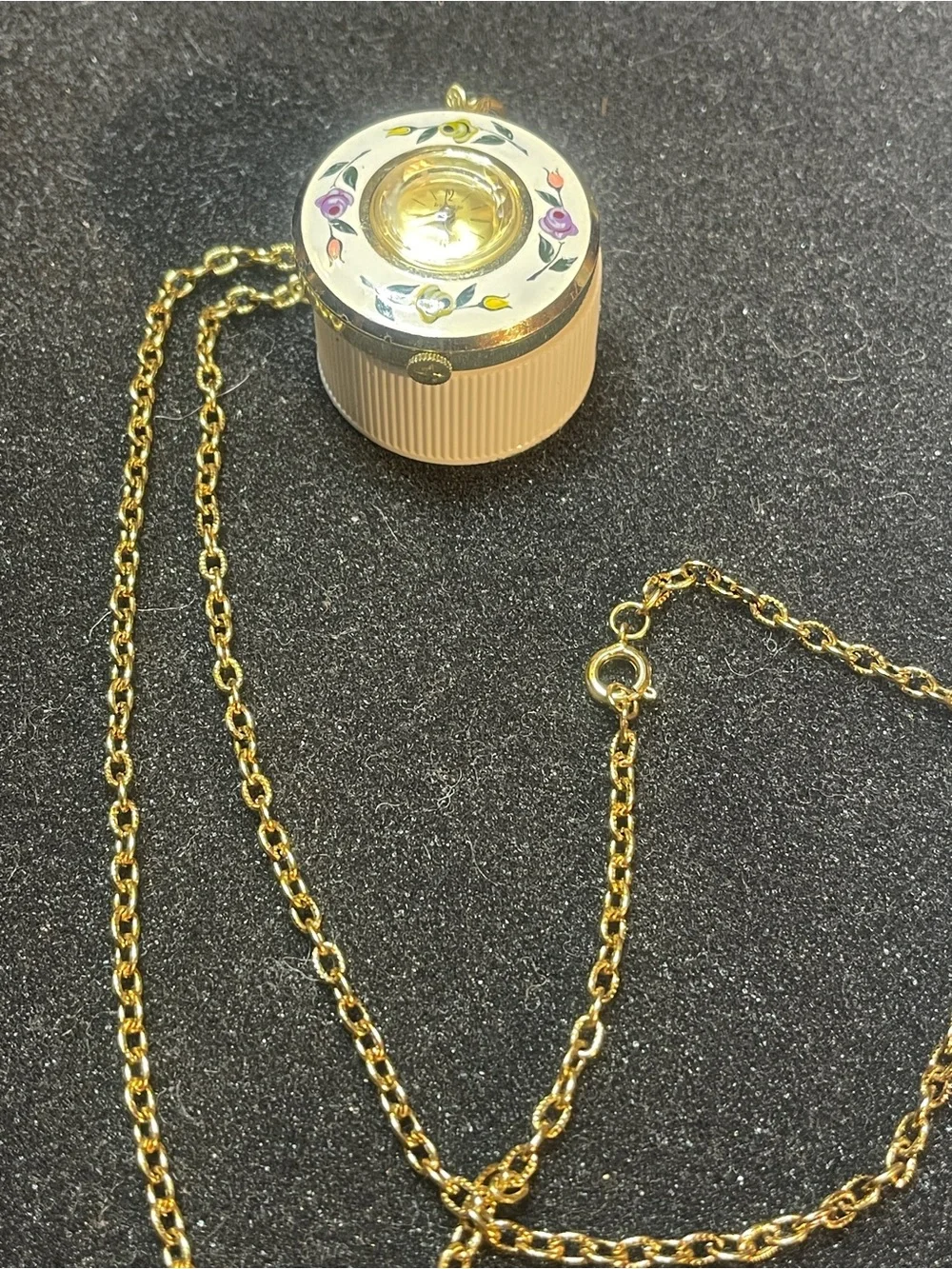 Inventic Hand Painted Pendant Watch